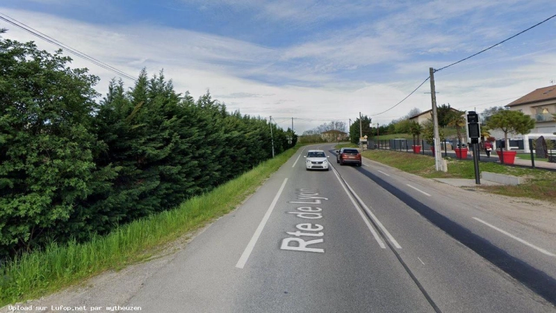 FRANCE photo du radar Cessieu D1006 38 - Isère FRANCE photo du radar Cessieu D1006 38 - Isère