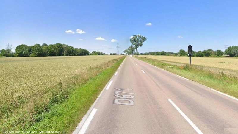 FRANCE photo du radar Sivry-Ante D982 51 - Marne