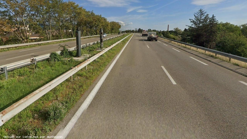 FRANCE photo du radar Rouffach D83 68 - Haut-Rhin FRANCE photo du radar Rouffach D83 68 - Haut-Rhin