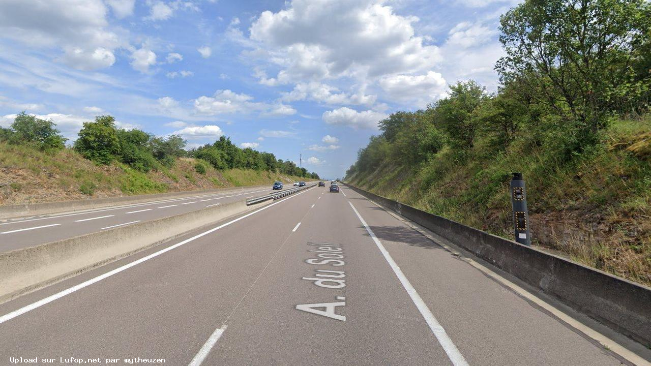 FRANCE photo du radar Bessey-en-Chaume A6 21 - Côte-d’Or