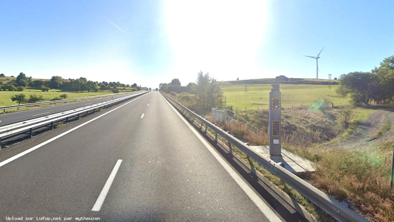 FRANCE photo du radar Vieillespesse A75 15 - Cantal