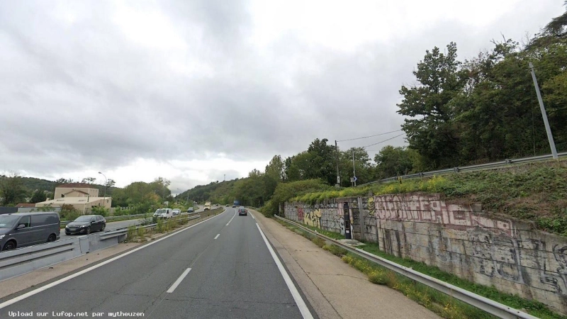 FRANCE photo du radar Givors A47 69 - Rhône FRANCE photo du radar Givors A47 69 - Rhône