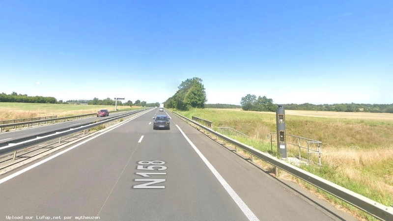 FRANCE photo du radar Bons-Tassilly N158 14 - Calvados