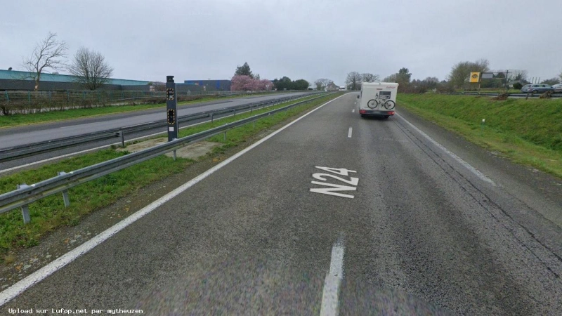 FRANCE photo du radar Guillac Belle Alouette de Brambuan 56 - Morbihan