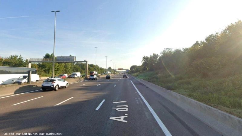 FRANCE photo du radar Le Blanc-Mesnil A1 93 - Seine-Saint-Denis