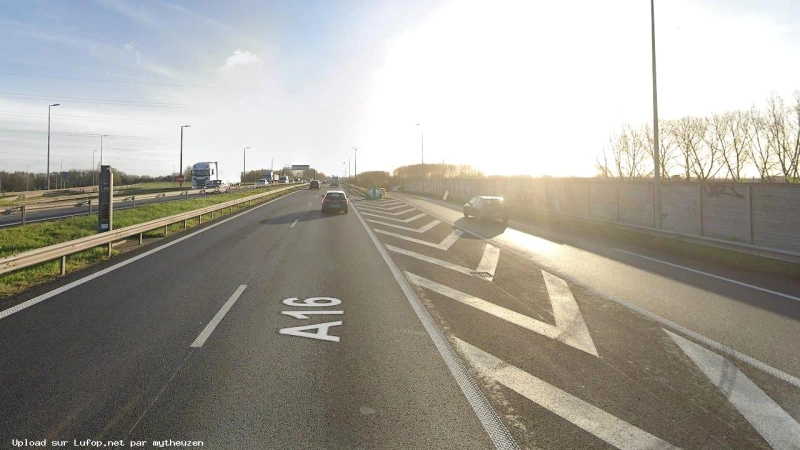 FRANCE photo du radar Grande-Synthe A16 59 - Nord