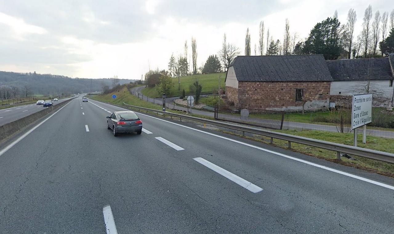 FRANCE photo du radar Donzenac A20 19 - Corrèze