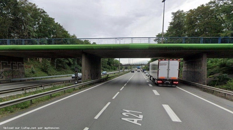 FRANCE photo du radar Lens A21 62 - Pas-de-Calais