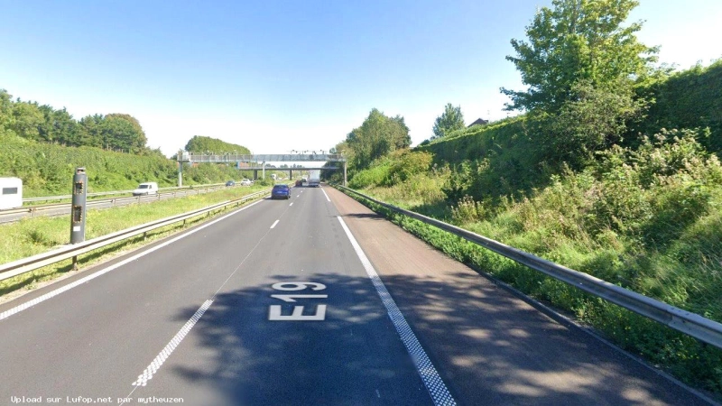 FRANCE photo du radar Marly A2 59 - Nord