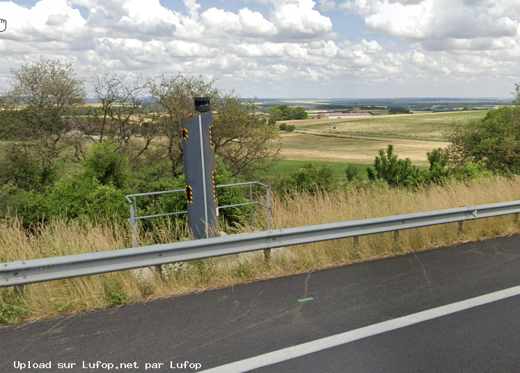 FRANCE photo du radar Saint-Cyr-les-Colons A6 89 - Yonne