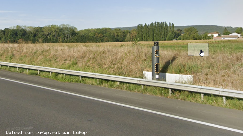 FRANCE photo du radar Montbellet A6 71 - Saône-et-Loire