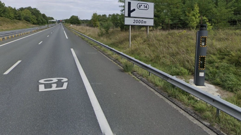 FRANCE photo du radar Sivry-Ante D982 51 - Marne