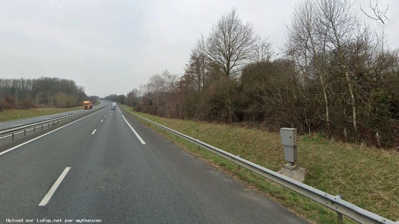 FRANCE photo du radar Sivry-Ante D982 51 - Marne