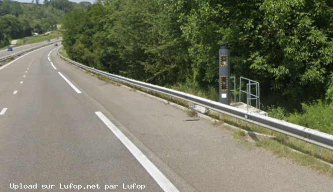 FRANCE photo du radar Montrevel A48 38 - Isère