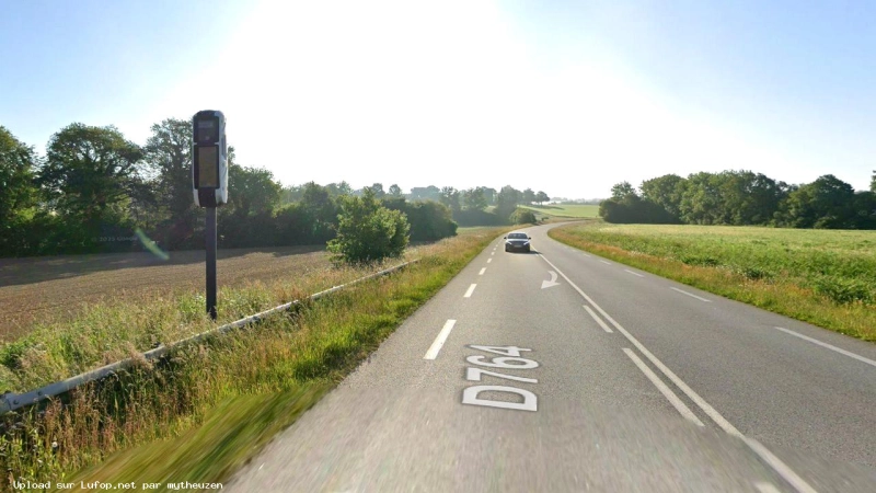 FRANCE photo du radar Naizin D764 56 - Morbihan