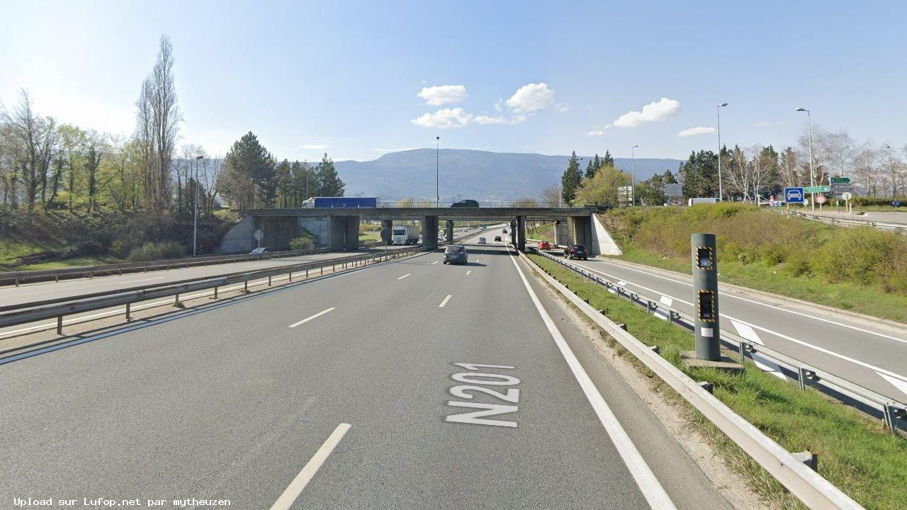 FRANCE photo du radar Chambéry N201 73 - Savoie