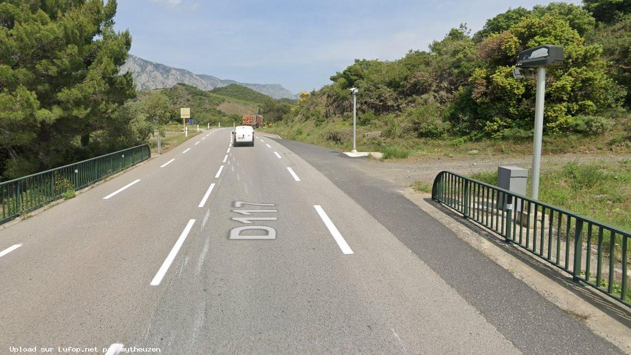 FRANCE photo du radar Saint-Paul-de-Fenouillet D117 66 - Pyrénées-Orientales