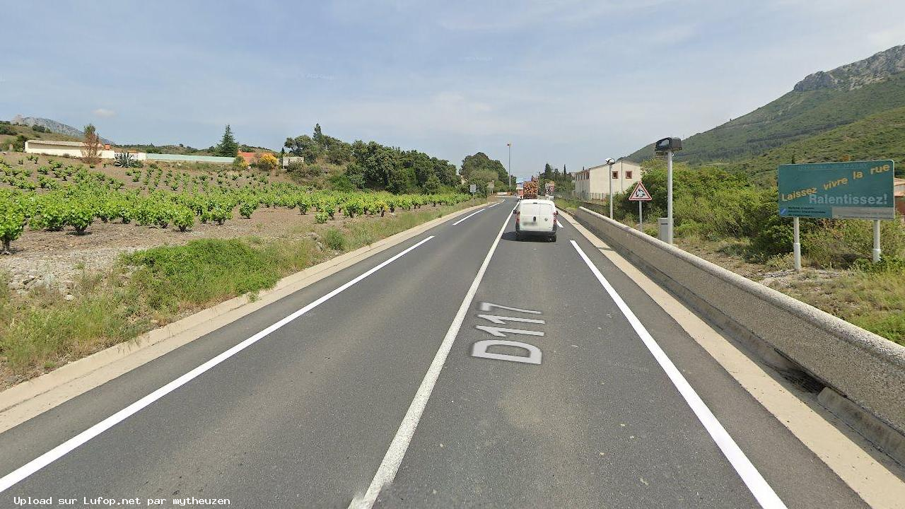 FRANCE photo du radar Maury D117 66 - Pyrénées-Orientales