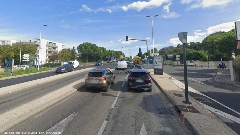 FRANCE photo du radar Montpellier M65 34 - Hérault