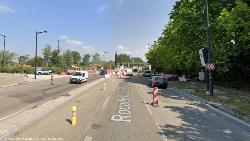 FRANCE photo du radar Avignon Rocade Charles de Gaulle 84 - Vaucluse