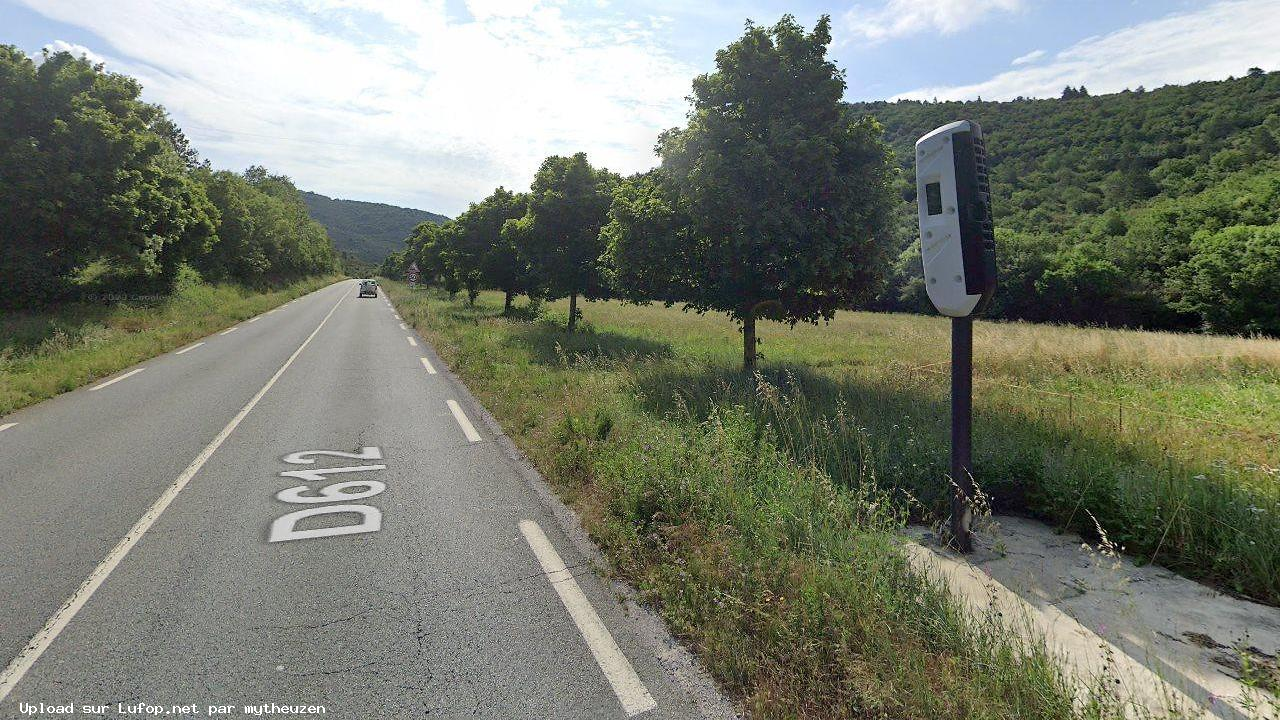 FRANCE photo du radar Pardailhan D612 34 - Hérault