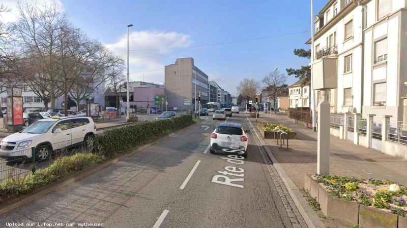 FRANCE photo du radar Strasbourg D392 67 - Bas-Rhin