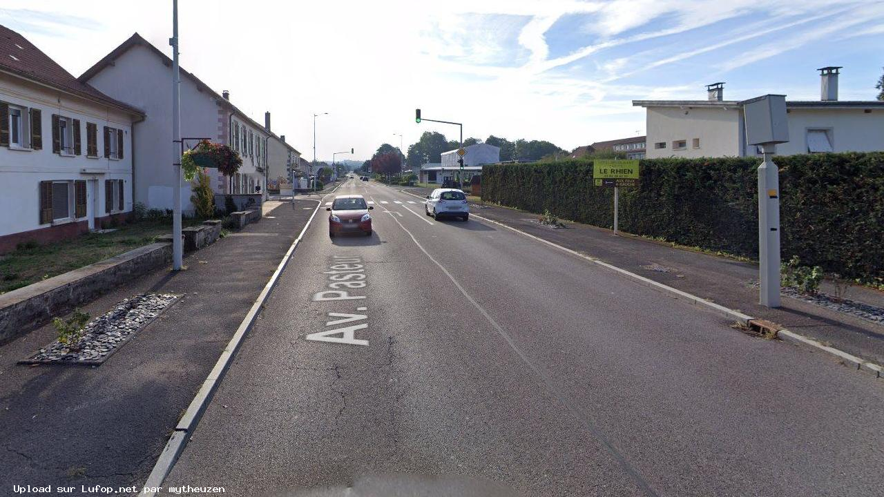 FRANCE photo du radar Ronchamp D619 70 - Haute-Saône