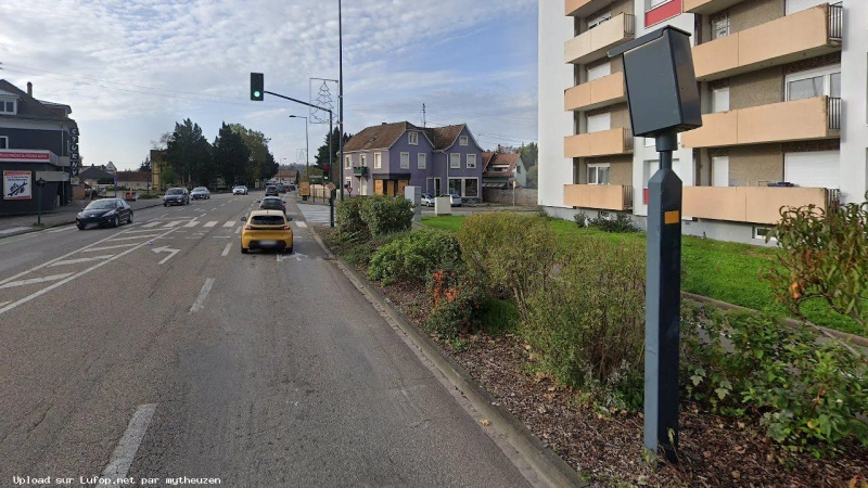 FRANCE photo du radar Sélestat D1083 67 - Bas-Rhin FRANCE photo du radar Sélestat D1083 67 - Bas-Rhin