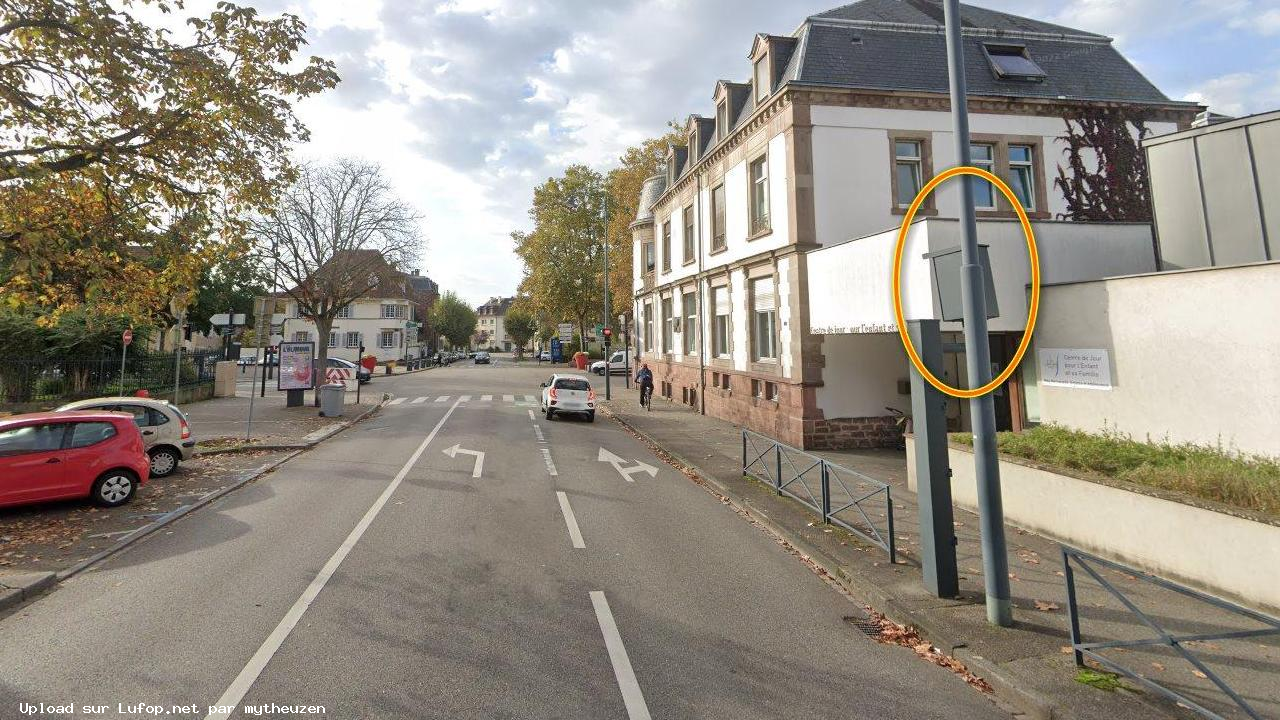 FRANCE photo du radar Sélestat Boulevard du Maréchal Foch 67 - Bas-Rhin