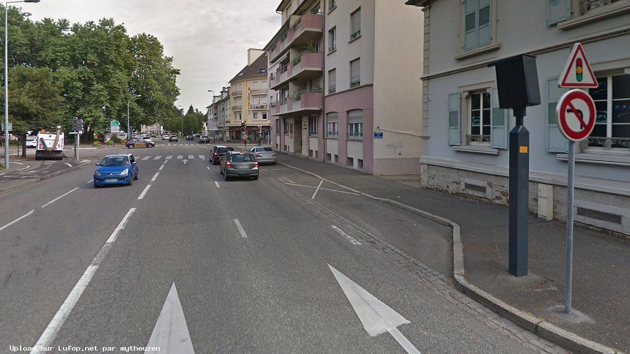 FRANCE photo du radar Haguenau Boulevard Nessel 67 - Bas-Rhin