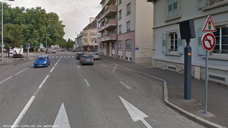 FRANCE photo du radar Haguenau Boulevard Nessel 67 - Bas-Rhin