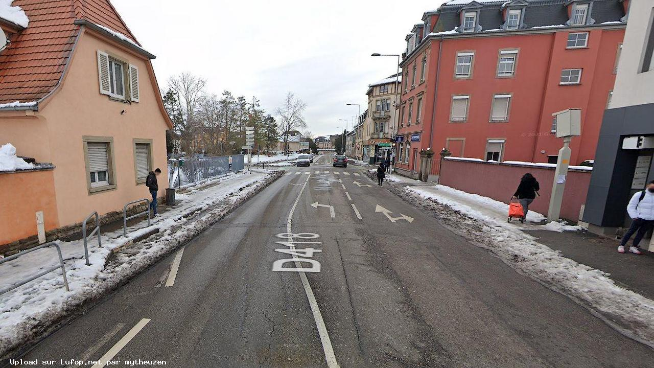 FRANCE photo du radar Colmar D418 68 - Haut-Rhin