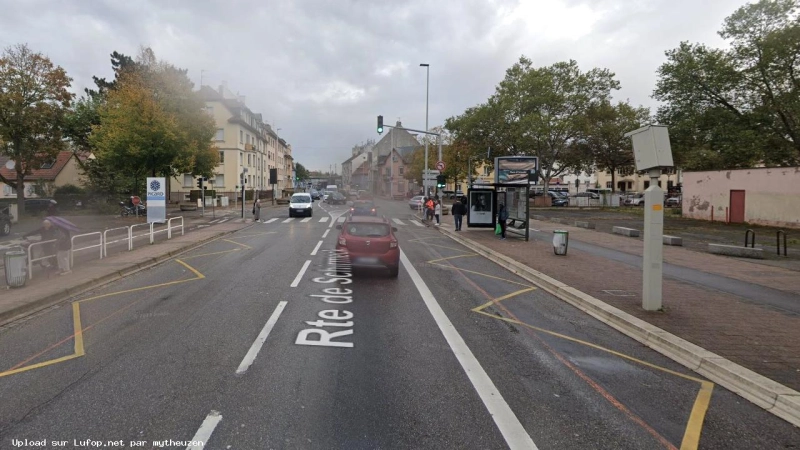 FRANCE photo du radar Strasbourg D392 67 - Bas-Rhin