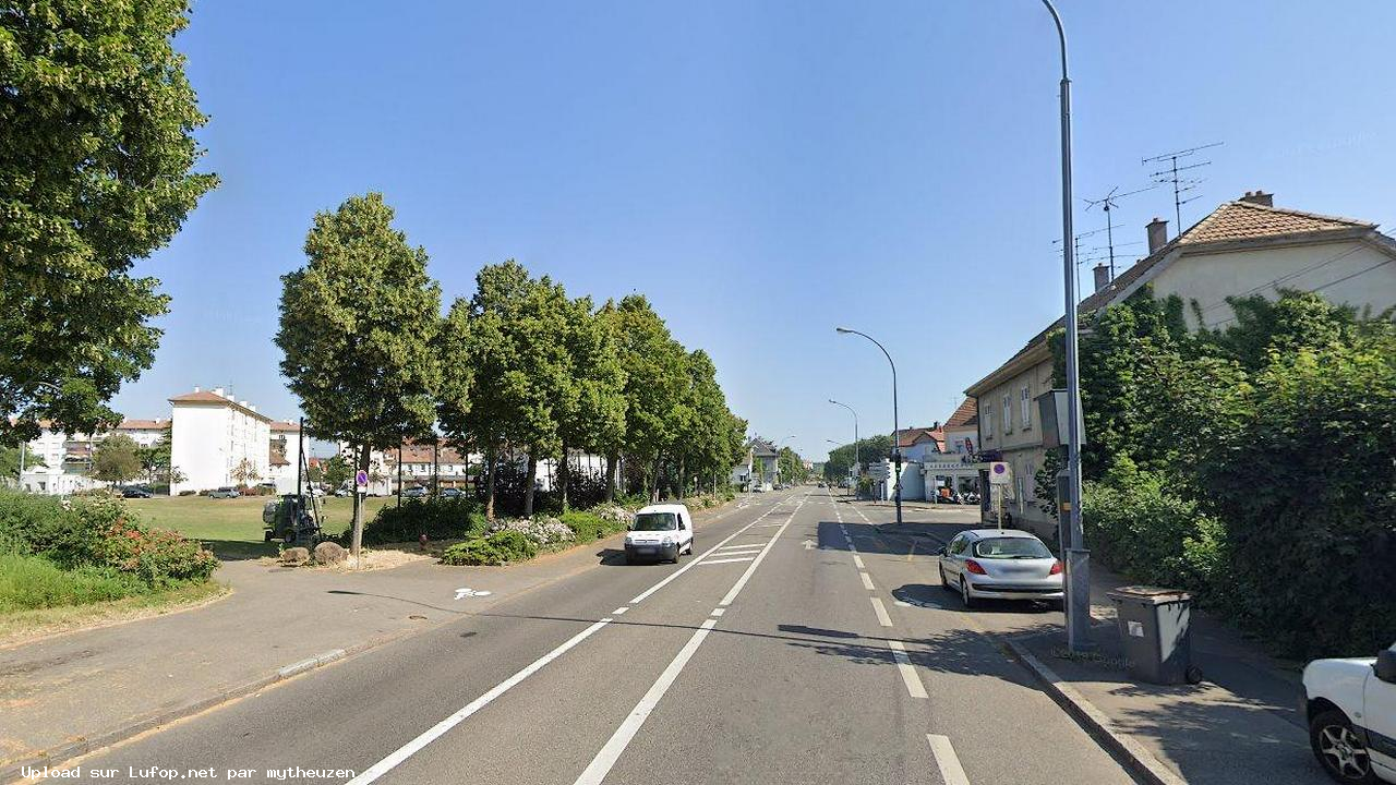 Radars Mulhouse : Carte, Emplacement et Téléchargement - Haut-Rhin
