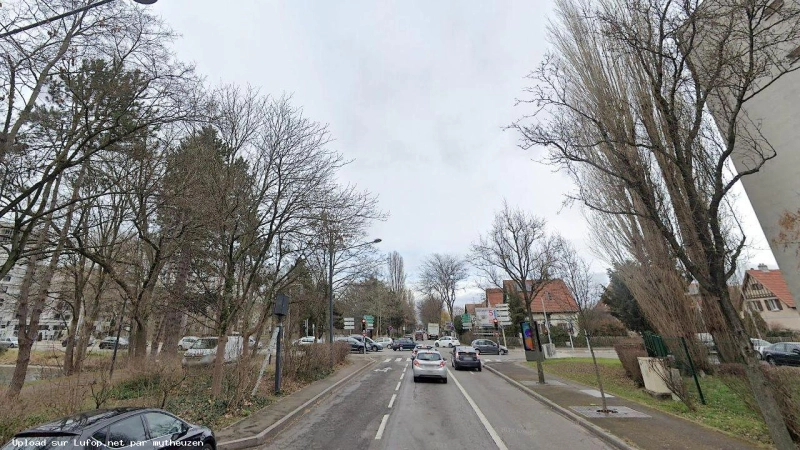 FRANCE photo du radar Mulhouse Allée Nathan Katz 68 - Haut-Rhin