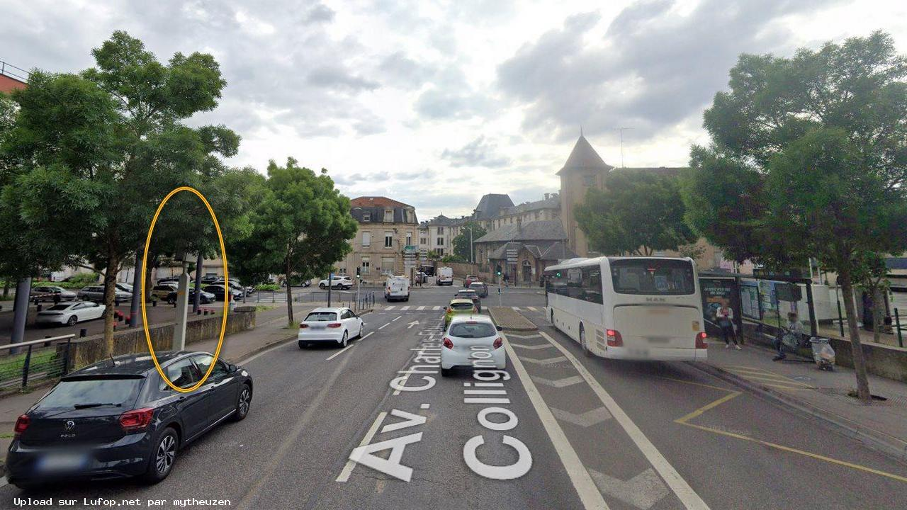 FRANCE photo du radar Nancy Avenue Charles Étienne Collignon 54 - Meurthe-et-Moselle