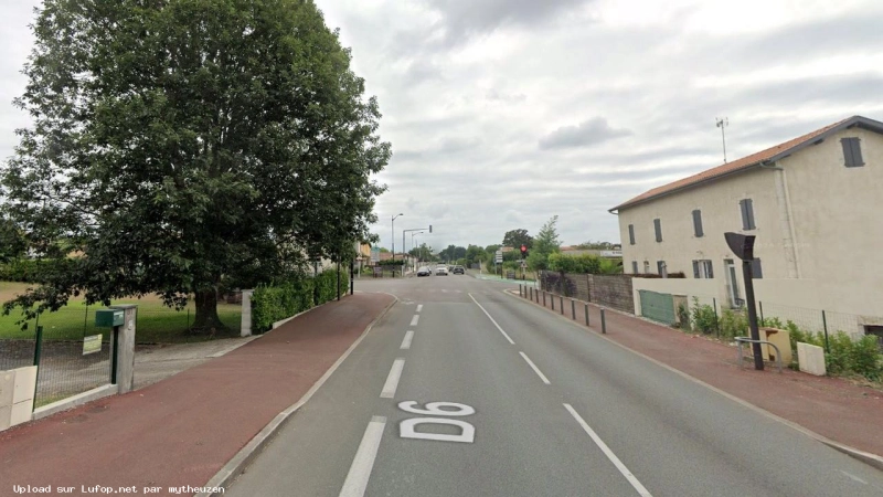 FRANCE photo du radar Dax D6 40 - Landes
