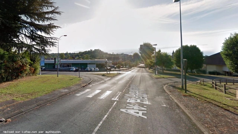 FRANCE photo du radar Orthez Avenue Henri IV 64 - Pyrénées-Atlantiques