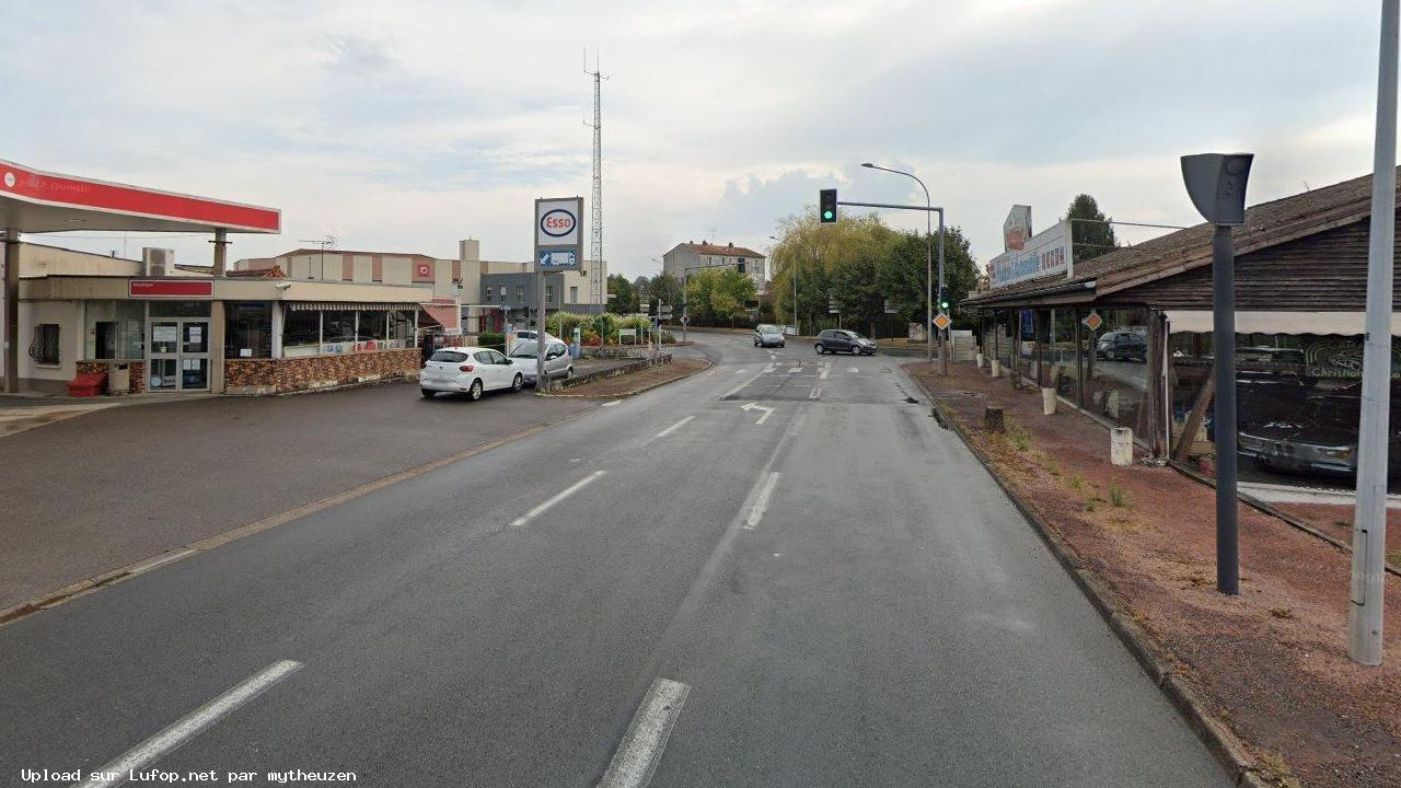 FRANCE photo du radar La Rochefoucauld-en-Angoumois D941 16 - Charente