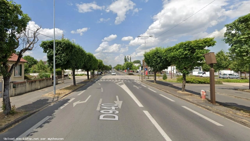 FRANCE photo du radar Bourges D940 18 - Cher