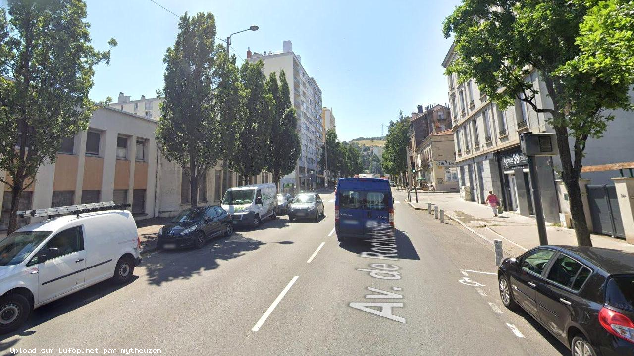 FRANCE photo du radar Saint-Étienne Avenue de Rochetaillée 42 - Loire