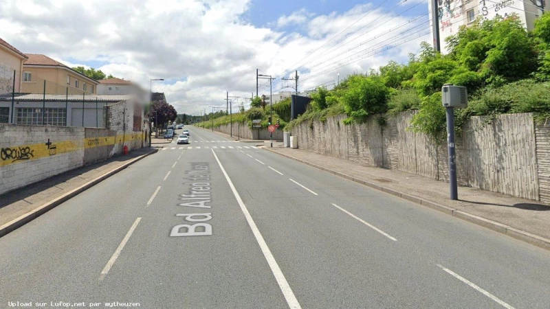 FRANCE photo du radar Saint-Étienne Boulevard Alfred de Musset 42 - Loire