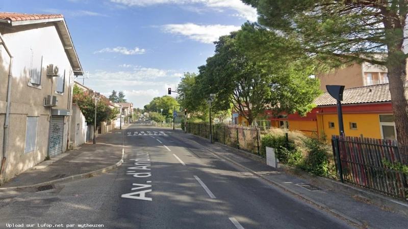 FRANCE photo du radar Alès Avenue d'Anduze 30 - Gard