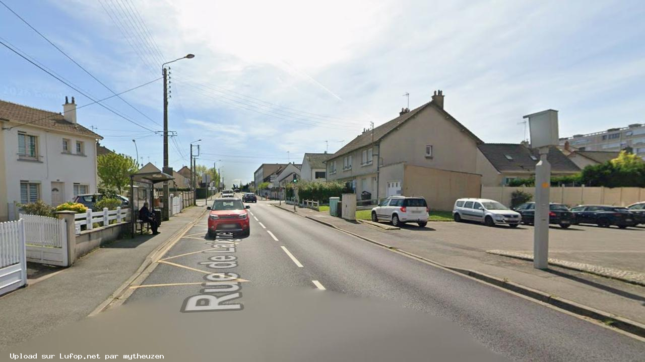 FRANCE photo du radar Le Mans Rue de Laigné 72 - Sarthe