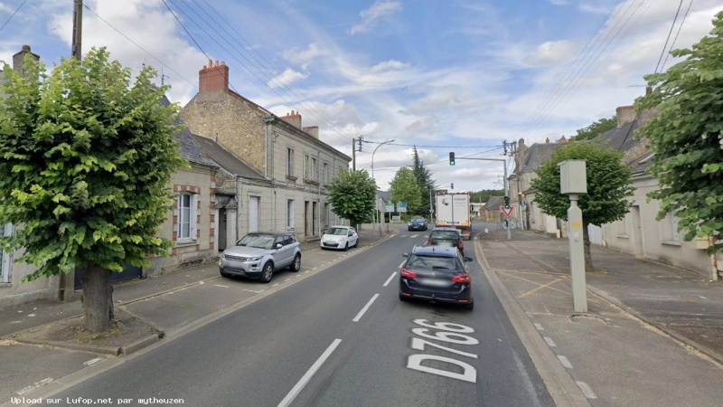 FRANCE photo du radar Neuillé-Pont-Pierre D766 37 - Indre-et-Loire