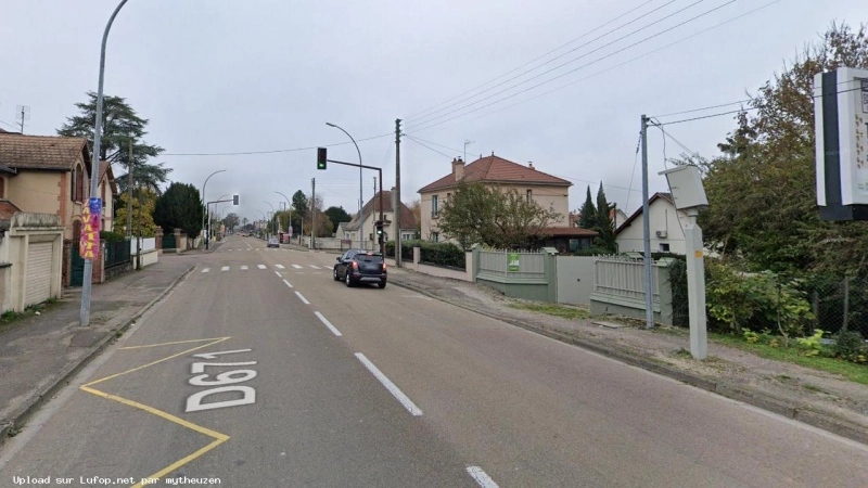 FRANCE photo du radar Saint-Julien-les-Villas D671 10 - Aube