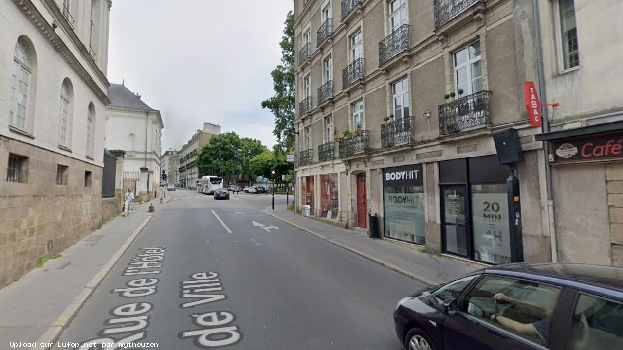 FRANCE photo du radar Nantes Rue de l’Hôtel-de-Ville 44 - Loire-Atlantique