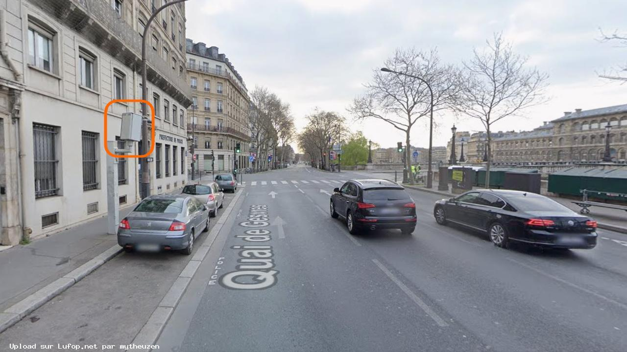 FRANCE photo du radar Paris Quai de Gesvres 75 - Paris