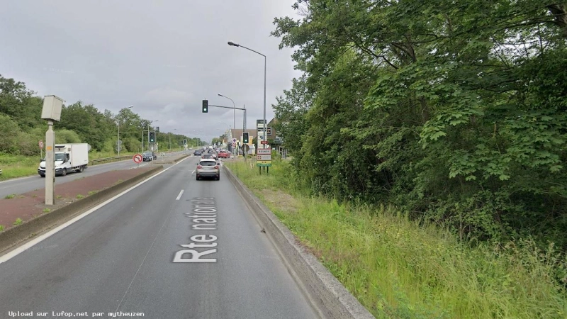 FRANCE photo du radar Brunoy Route Nationale 6 91 - Essonne