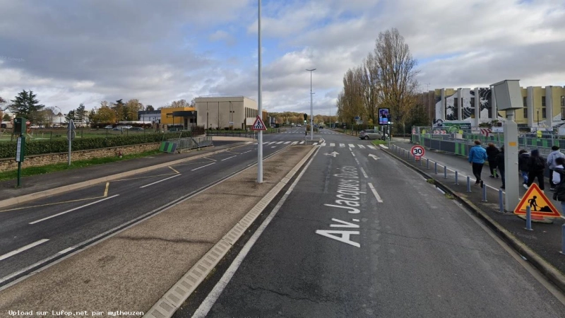 FRANCE photo du radar Sainte-Geneviève-des-Bois D296 91 - Essonne